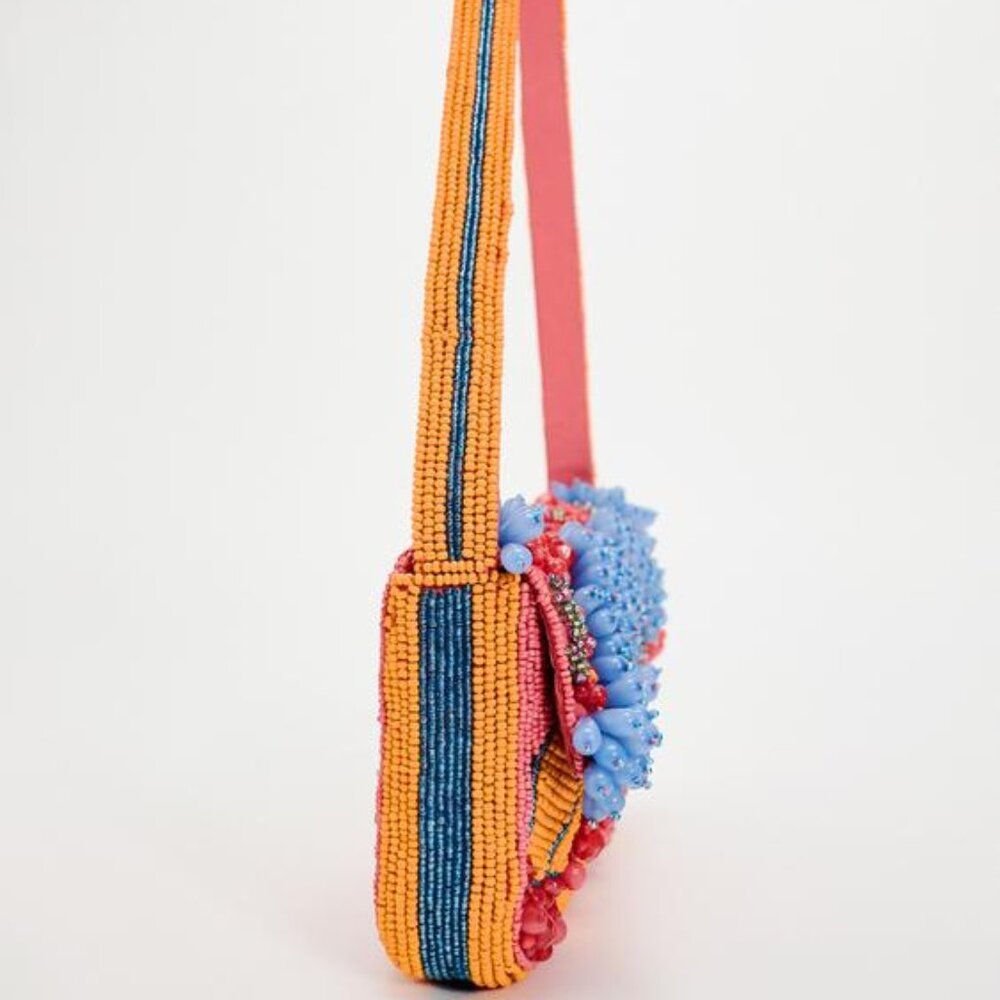 BEADED SHOULDER BAG - Picture 3 of 5